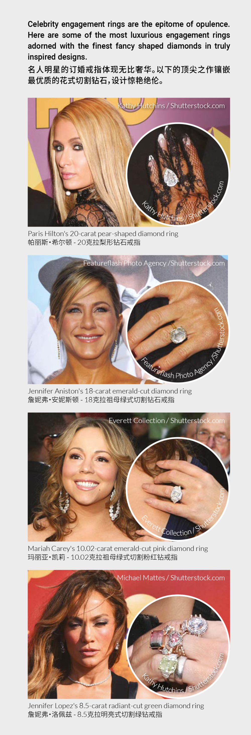 花式切割钻石绽放耀目光芒, image size:1000x2926