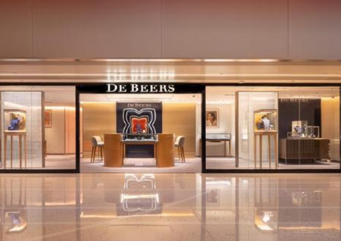 De Beers Jewelers Hong Kong Landmark Store