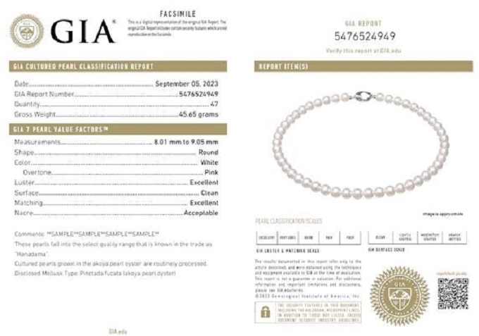 GIA Adds 'Hanadama' Quality Range Comment to Pearl Reports